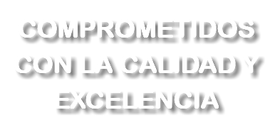 COMPROMETIDOS CON LA CALIDAD Y EXCELENCIA