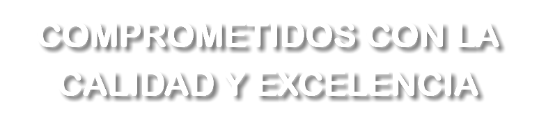 COMPROMETIDOS CON LA CALIDAD Y EXCELENCIA